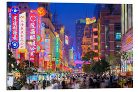 Magnettafel Nanjing Road, Shanghai