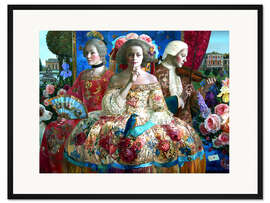 Gerahmter Kunstdruck Versailles