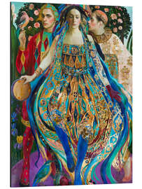 Magnettafel Tänzer Variation II