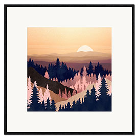 Framed art print Summer Dusk
