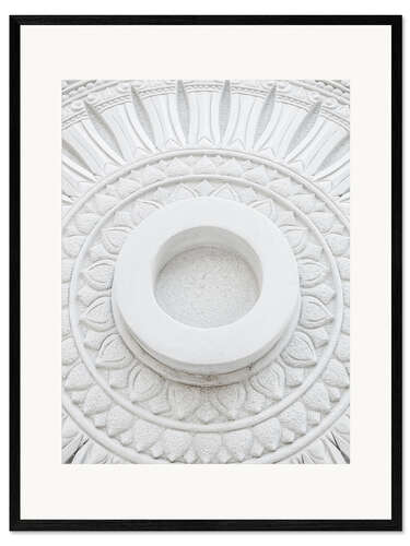 Framed art print Ornamentation of a palace facade