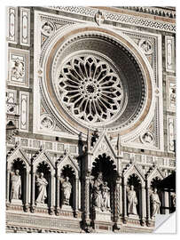 Selvklebende plakat Santa Maria del Fiore