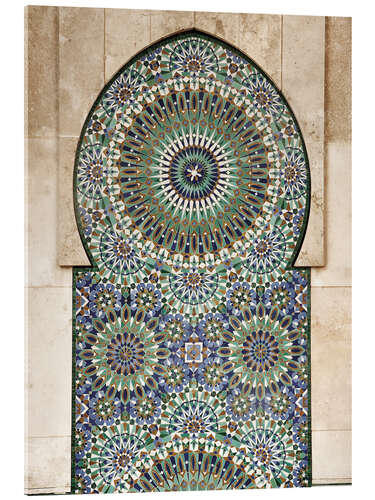 Acrylic print Decorative, Moroccan mosaic