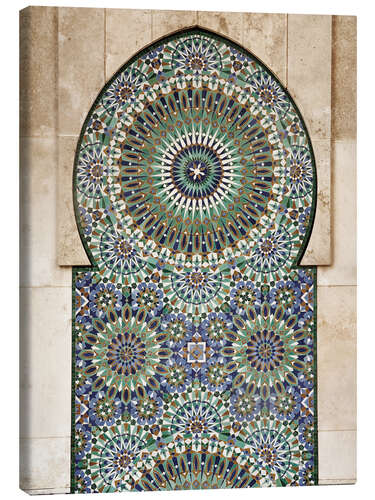 Canvas print Decorative, Moroccan mosaic