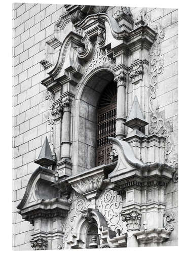 Acrylic print Classic facade