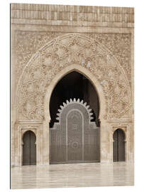 Gallery print Facade of the Hassan II Mosque in Casablanca