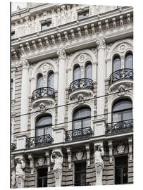 Magnettafel Reich verzierte Fassade