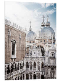 Foam board print Doge's Palace, Venice