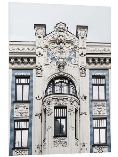 Bilde på skumplate Art Nouveau facade