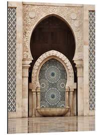 Magnettafel Hassan-II.-Moschee, Casablanca, Marokko