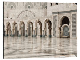 Magnettafel Architektur der Hassan -II.-Moschee in Casablanca