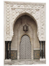 Foam board print Mosque Detail in Morocco