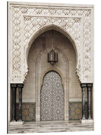 Magnettafel Moschee-Detail in Marokko