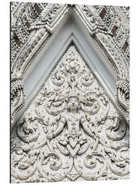 Aluminium print Oriental temple facade