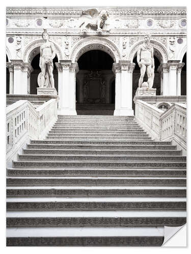 Wall sticker Marble stairs in Venice