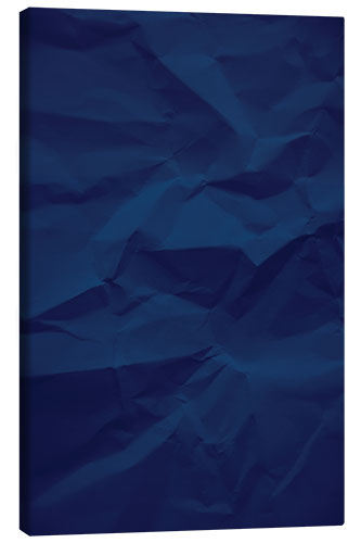 Canvas print Classic blue paper