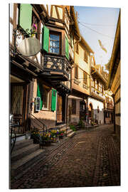 Gallery print Historical street view in Eguisheim