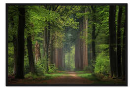 Gerahmter Kunstdruck Magischer Märchenwald