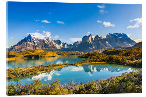 Acrylic print Torres del Paine National Park