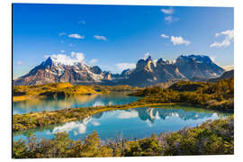 Stampa su alluminio Parco Nazionale Torres del Paine