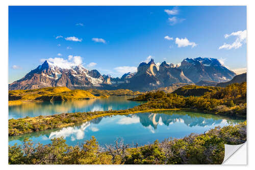 Wandsticker Nationalpark Torres del Paine