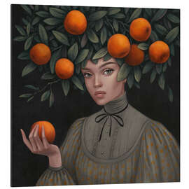 Magnettafel Orangengarten