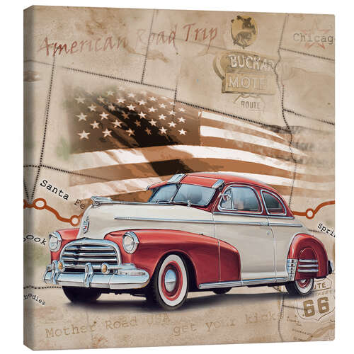 Canvas print American Road Trip