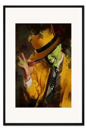 Gerahmter Kunstdruck Die Maske