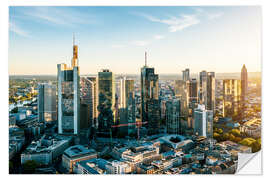 Selvklebende plakat Frankfurt am Main