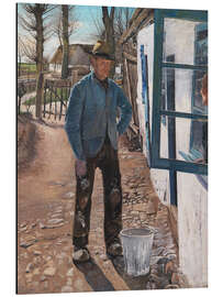 Magnettafel Kalkfarbe für das alte Haus