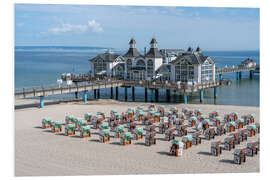 Foam board print Ostseebad Sellin on Rügen