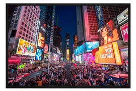 Gerahmter Kunstdruck Times Square in New York City