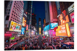 Cuadro de plexi-alu Times Square en Nueva York