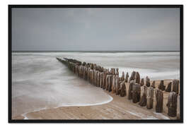 Gerahmter Kunstdruck Mystische Buhne auf Sylt I