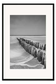 Gerahmter Kunstdruck Mystische Buhne auf Sylt II