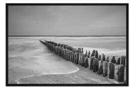 Gerahmter Kunstdruck Mystische Buhne auf Sylt III