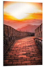 Galleritryk The Great Wall at sunset I