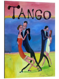 Aluminium print Gala tango