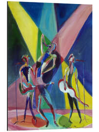 Magnettafel Rockband