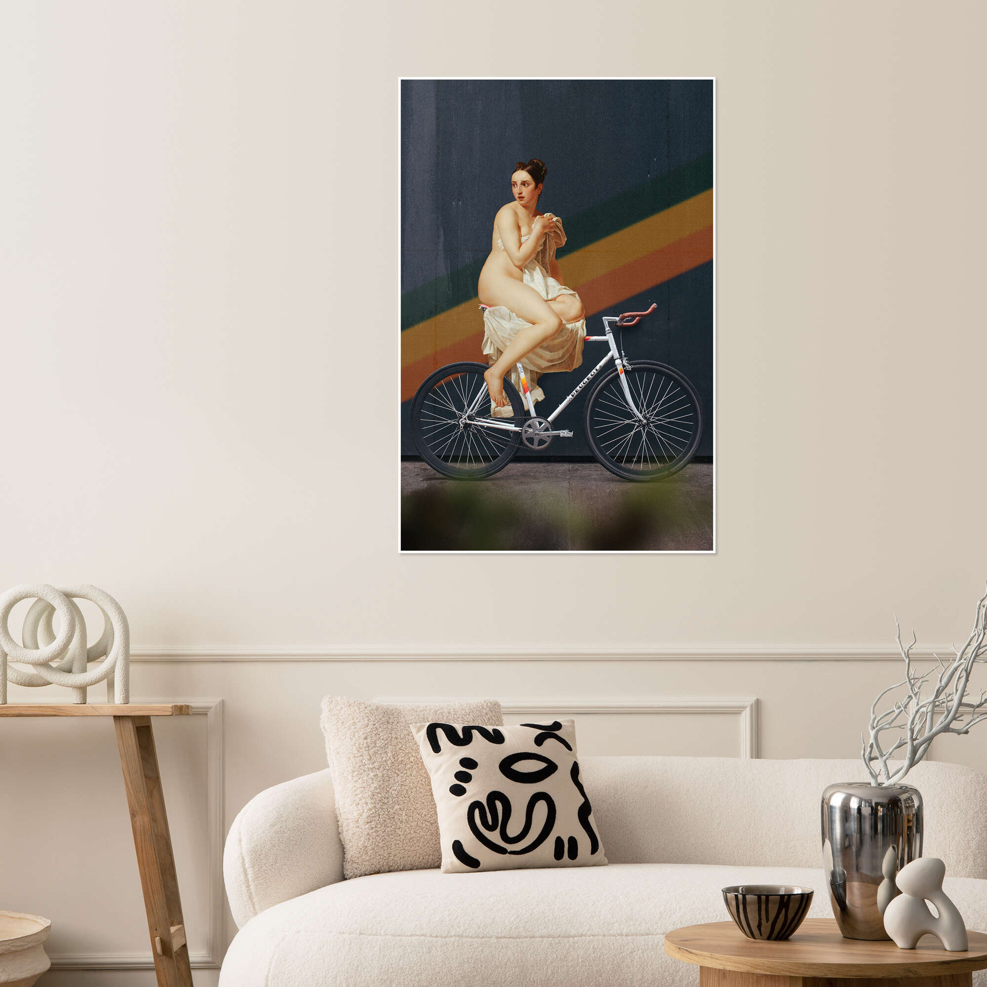 Quiero ir en bicicleta de Jonas Loose en póster, lienzo y mucho