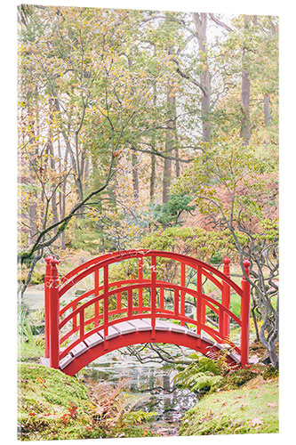 Acrylglasbild Die japanische Brücke