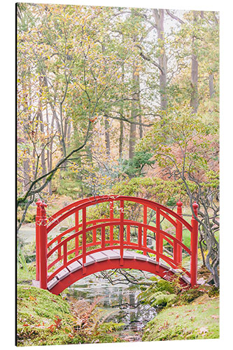 Aluminium print The Japanese Bridge