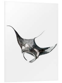 Foam board print Sea Life Mantarochen