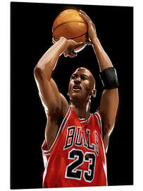 Magnettafel Michael Jordan