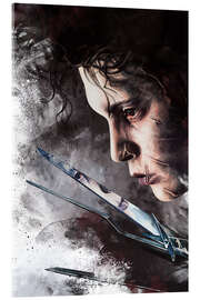 Acrylic print Edward Scissorhands