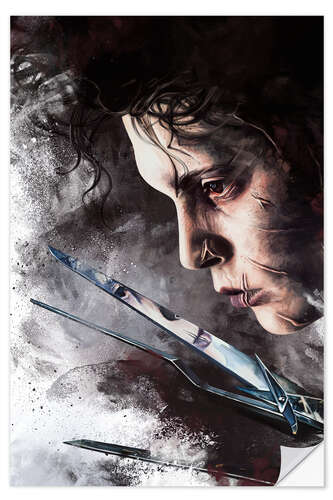 Muursticker Edward Scissorhands