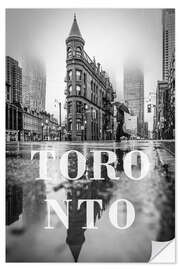 Sisustustarra Cities in the rain: Toronto