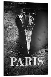 Galleritryk Cities in the rain: Paris