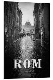 Gallery print Cities in the rain: Rome