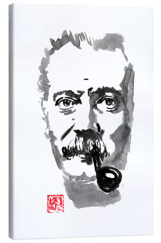 Leinwandbild Georges Brassens